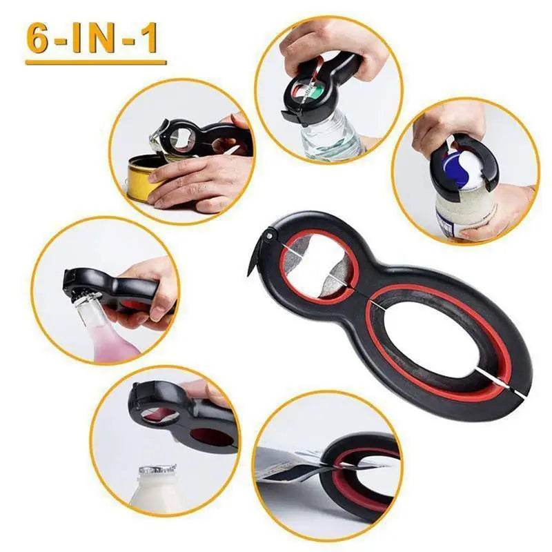 Portable Multifunction Jar Can Opener Kitchen Gadget