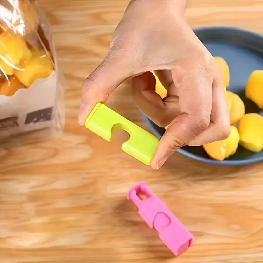 Food Bag Clips 3 Pack Non-Slip Reusable Grips