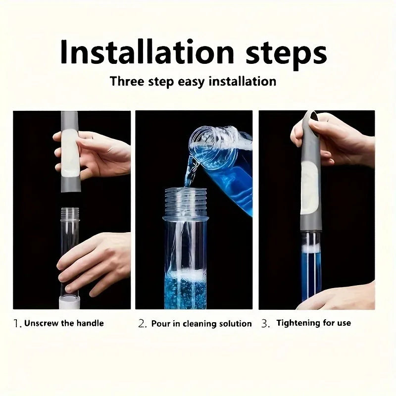 Cordless Power Scrubber with 6 Brush Heads for Bathroom Kitchen