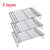 Foldable Wire Grid Tray 3 Layer Stainless Steel Tray