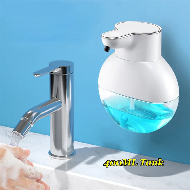 Automatic Induction Soap Dispenser Intelligent Foam Hand Washers (White)