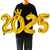 2025 Crown Number Foil Balloons Happy New Year Eve Party Decoration