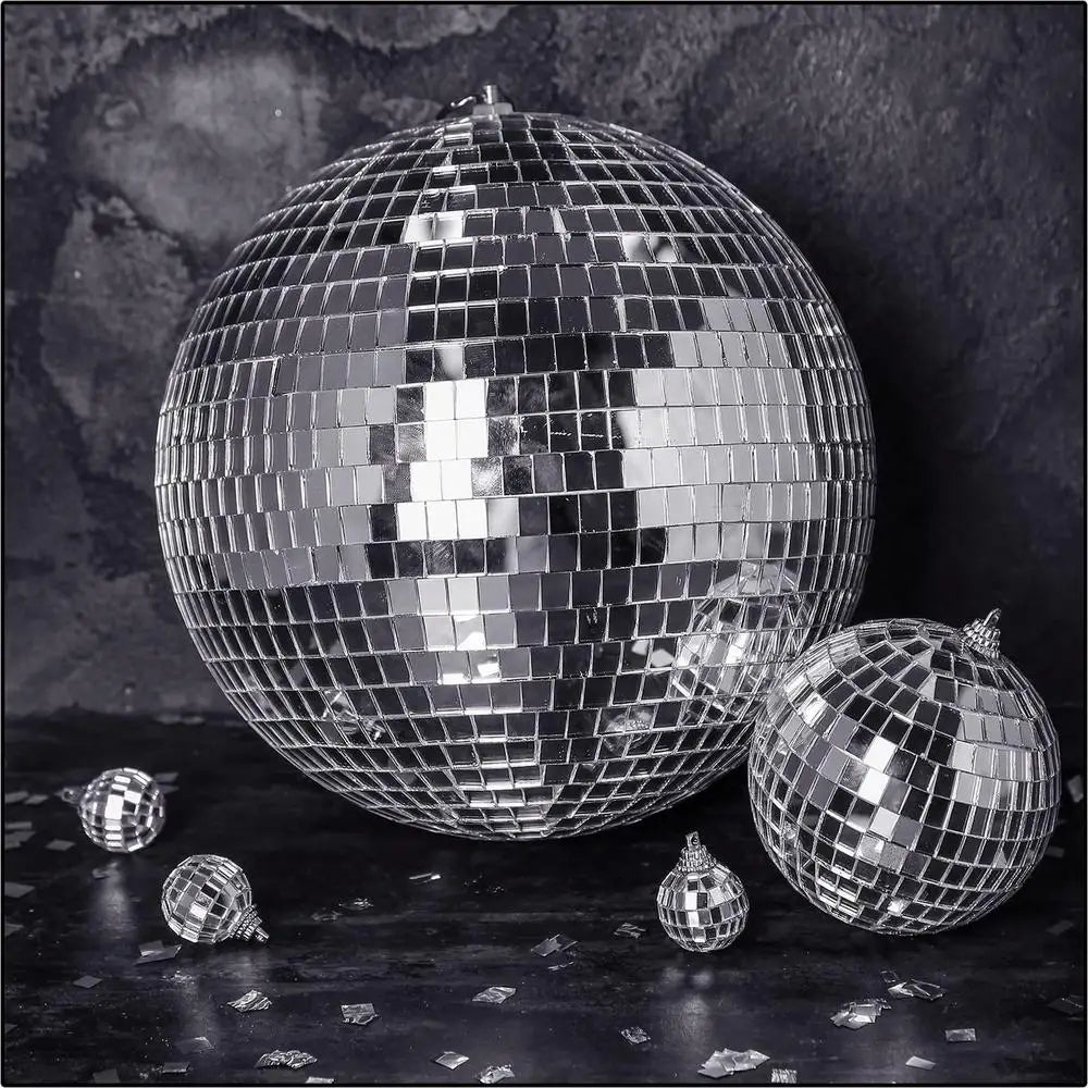 DIY Disco Ball Mirror Wall Stickers Mosaic Decor