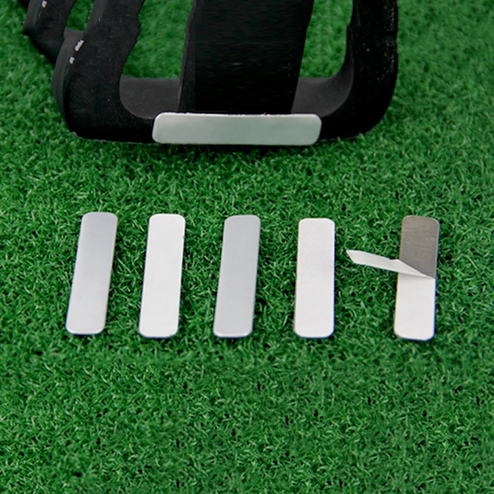 Golf Lead Tape Set 10pcs Self-Adhesive Weighted Strips for Club Balance &amp; Training