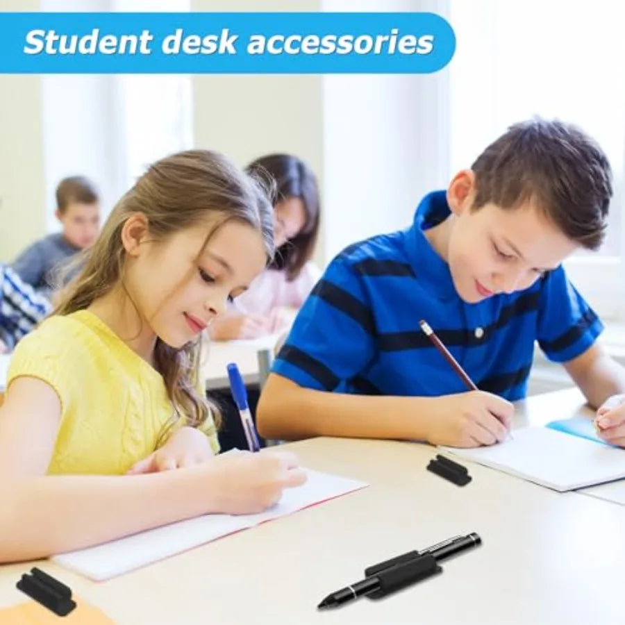 10-Pack Adhesive Silicone Stick Pencil Holder Organizer