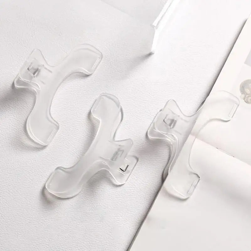 Transparent Book Page Marker Clip Multifunctional Reading Aid Holder
