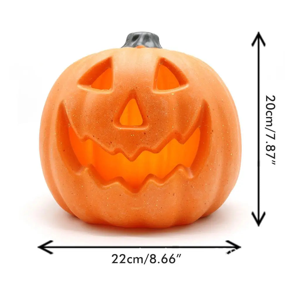 Simulated Luminous Halloween Pumpkin Lanterns