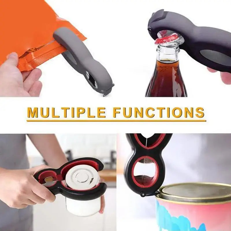 Portable Multifunction Jar Can Opener Kitchen Gadget