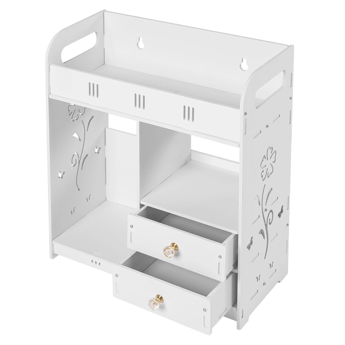 Bathroom Cabinet Stylish Wall-Mounted Medicine Organizer