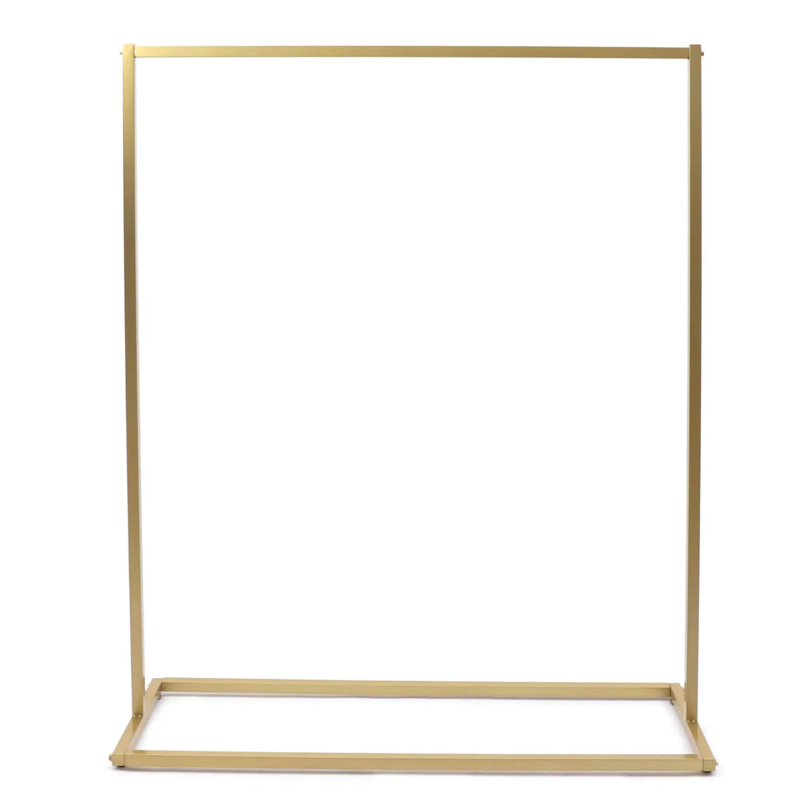 Modern Clothing Display Stand Garment Hanging Rack (Gold)