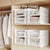 Multipurpose Sliding Storage Drawers 6PCS for Wardrobe & Bathroom