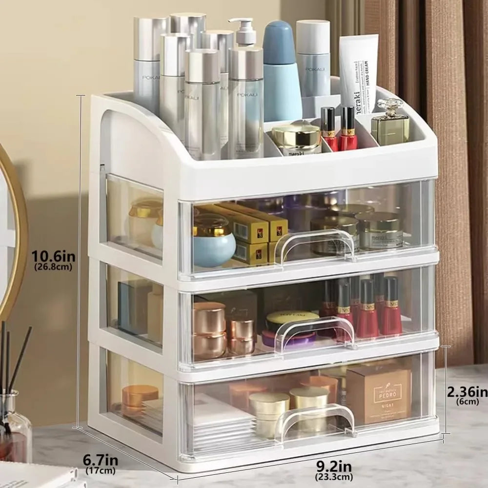 Desktop Storage Box Acrylic Multi-Layer Drawers