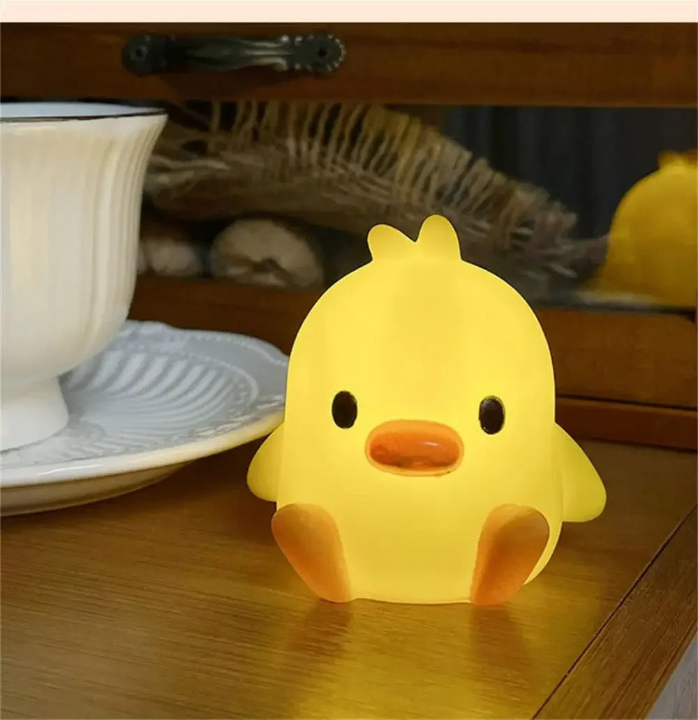 Duck Night Light 1 Pack Bedroom Decoration LED Cartoon Animal