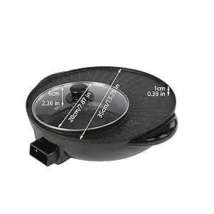 Electric Hot Pot Grill with Divider Portable Smokeless Grill