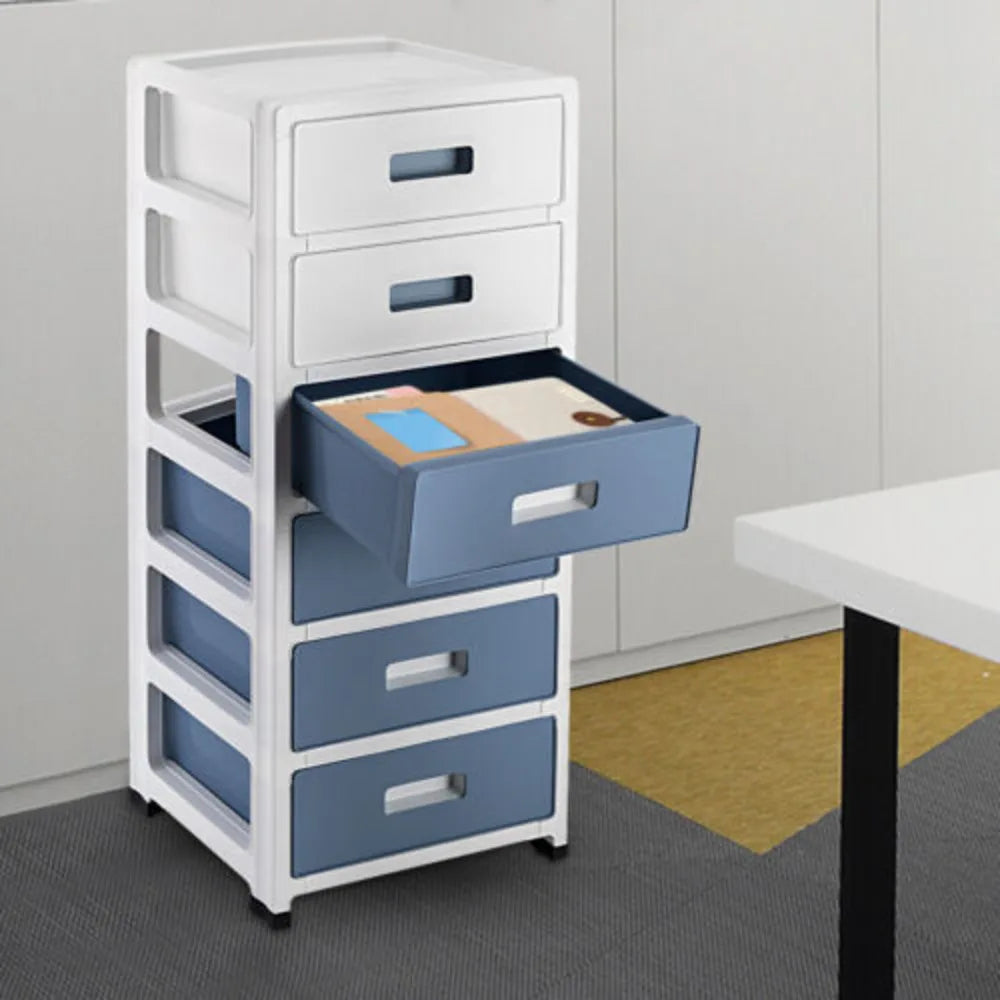 Rolling Household Organizer with 6 Drawers