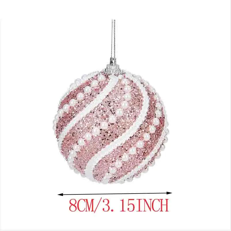 12PCS Nordic Creativity Christmas Ball Ornaments