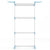 Rotatable Wing 4-Tier Clothes Drying Rack Collapsible (Navy)