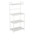 Microwave Oven Stand 4 Tier with Storage Shelves (White)