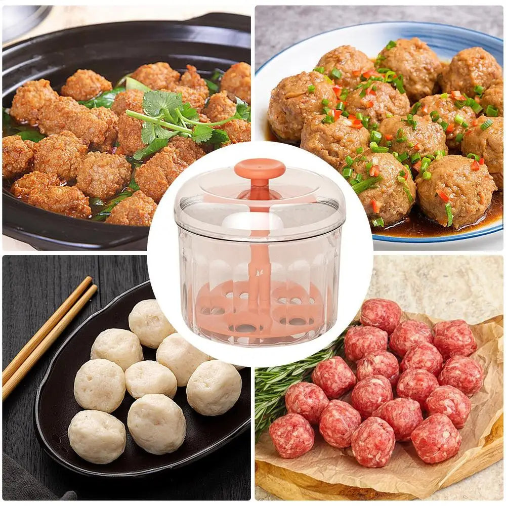 Meatball Maker Mold Reusable 5 Balls for Easy Kitchen Use