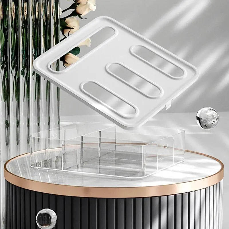 Multifunctional Food Bag Holder and Dispenser Organizer Box