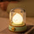 LED Night Light Flameless Candle Light with Two Modes USB Rechargeable (Green)