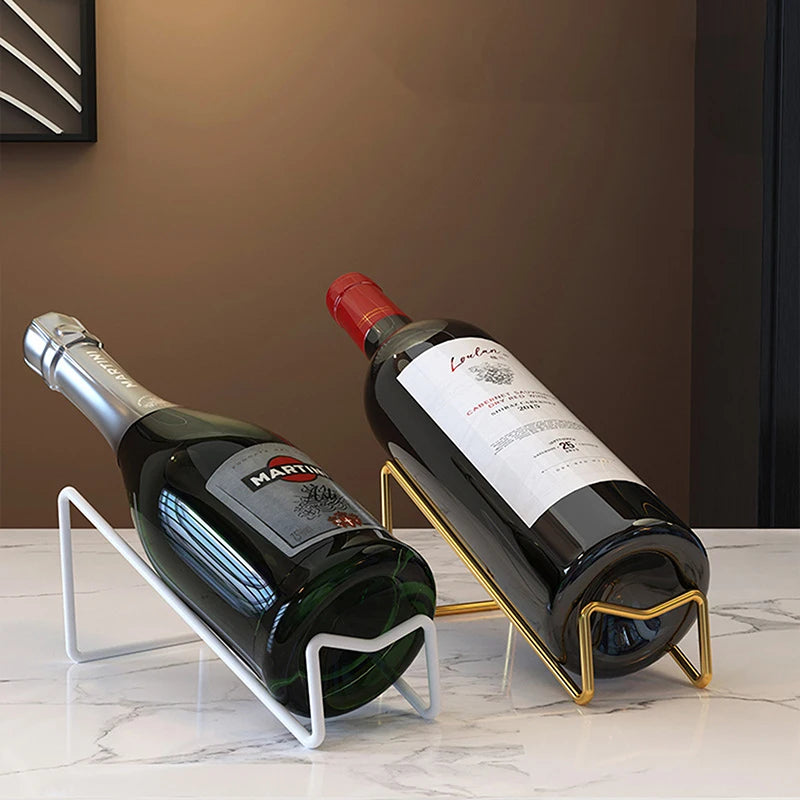 Modern Metal Storage Organizer for Kitchen Counter (Gold)