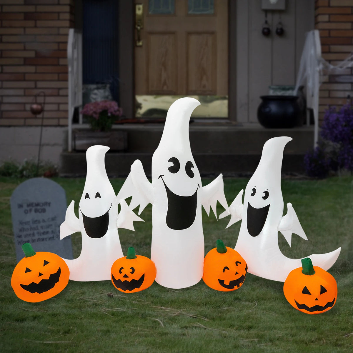 2.3M Halloween Inflatable with LED Lights