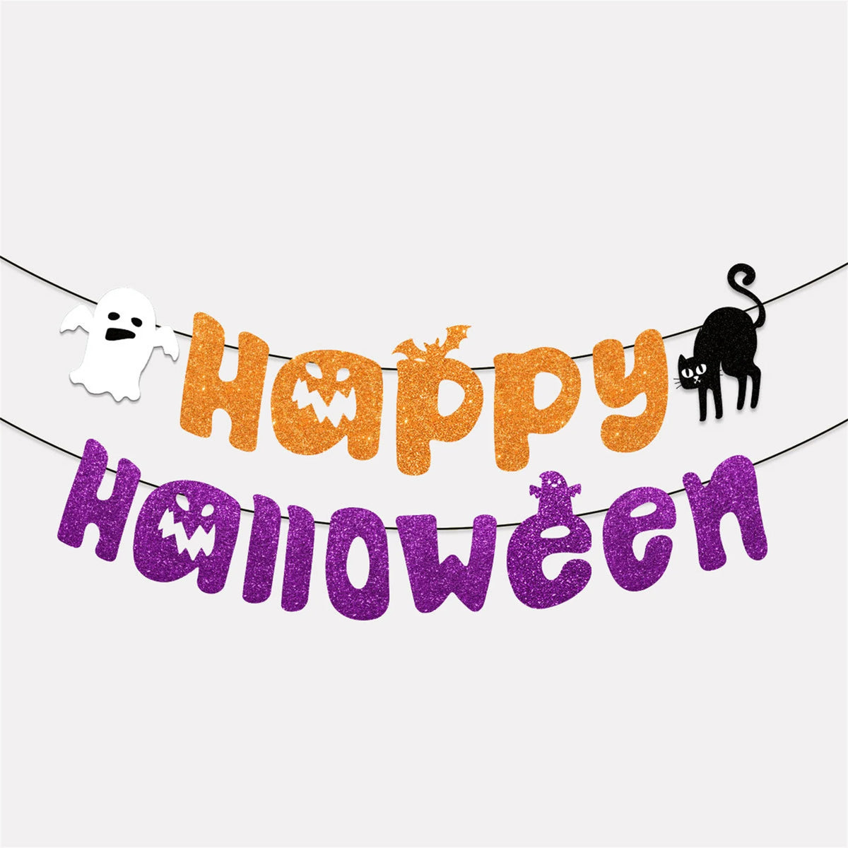 Spooky Halloween Hanging Banner for Halloween Decor
