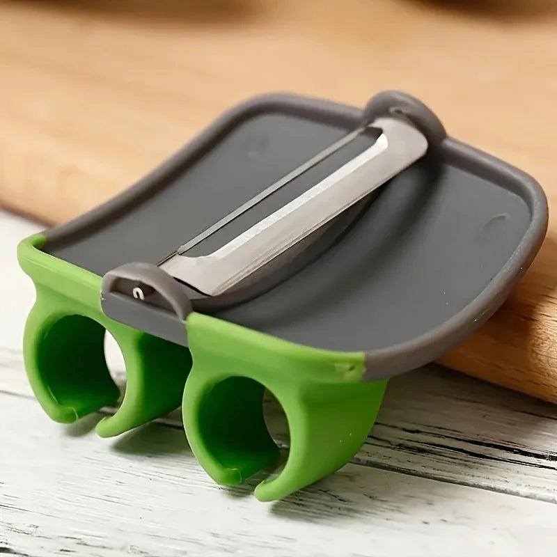 Premium Ergonomic Veggie Peeler Sharp Stainless Steel Blade