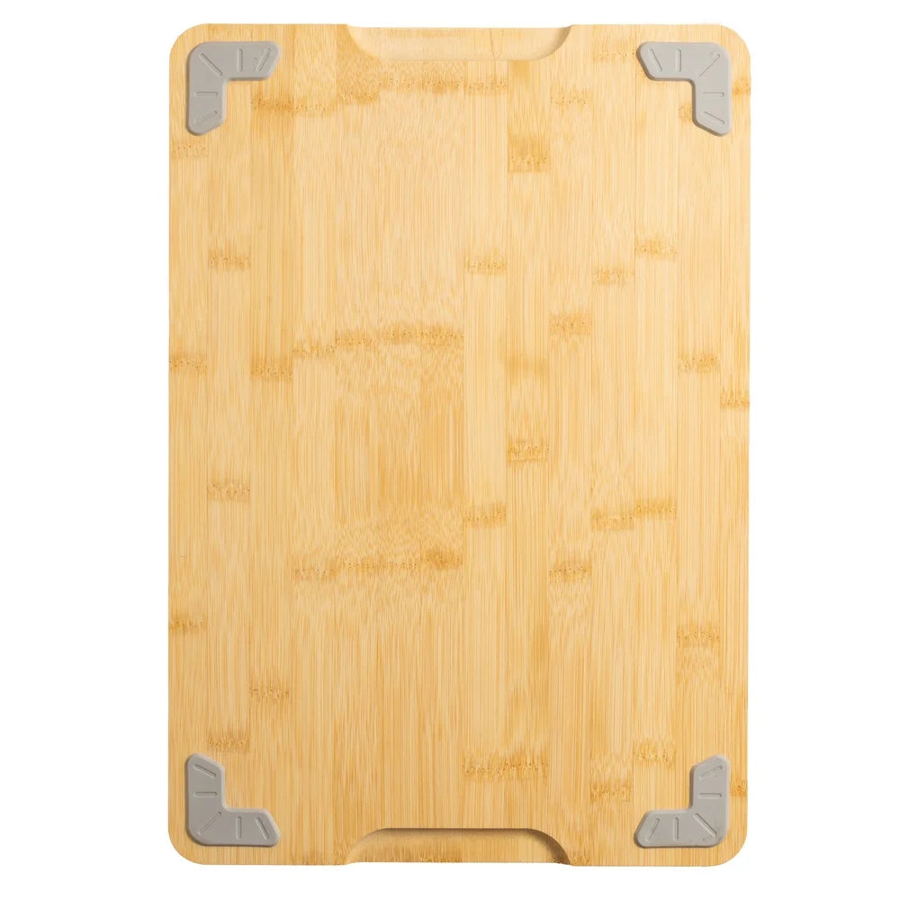 Non-Slip Bamboo Cutting Board