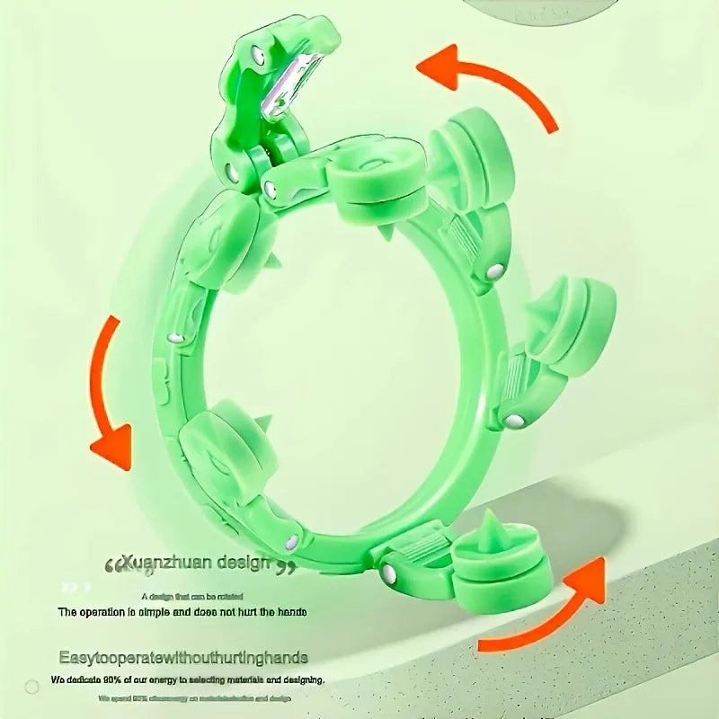 Kitchen Fruit Spiralizer Peeler Machine Handheld Rotating Tool