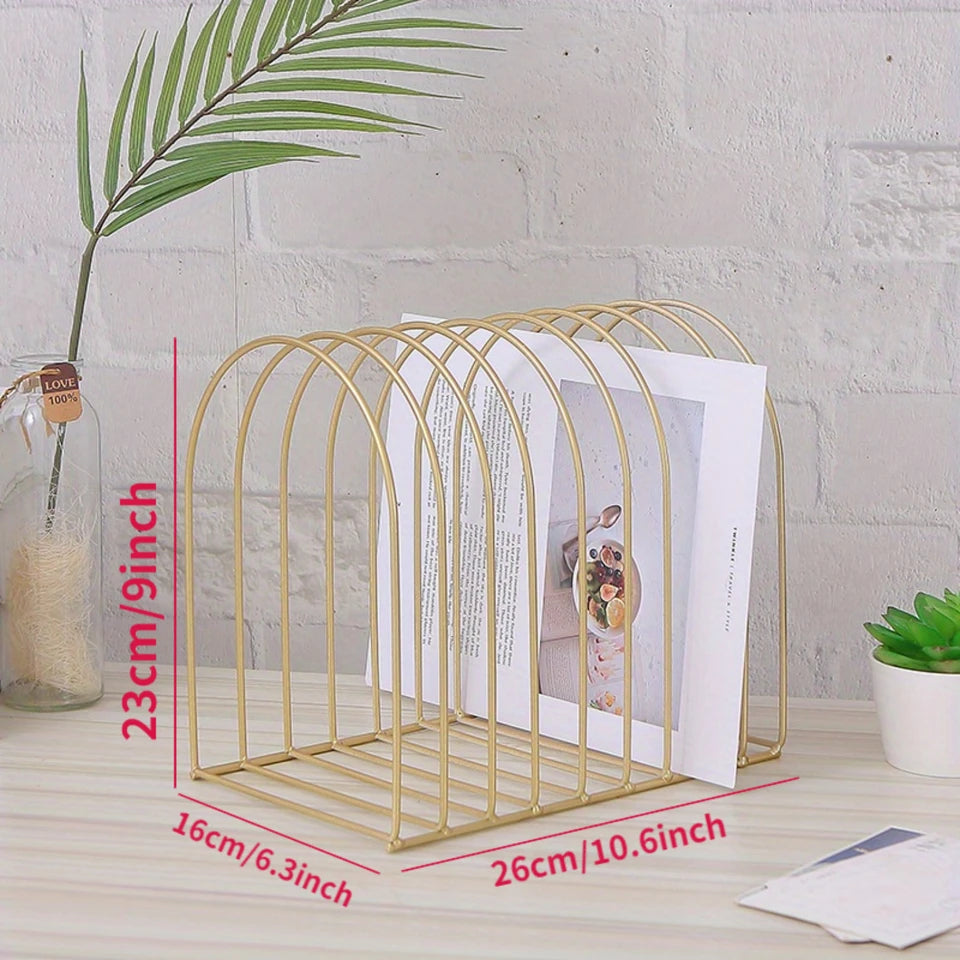 Freestanding Portable Metal Hat Rack Tabletop Display Organizer (Black)