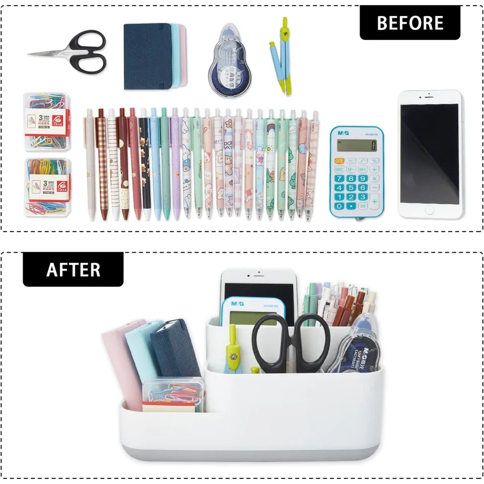 Multifunctional Container Desktop Organizer for Desk