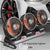 Car Fan 2 Speeds, 360° Fan Powerful Cooling for Cars, Desks & Offices (24V)