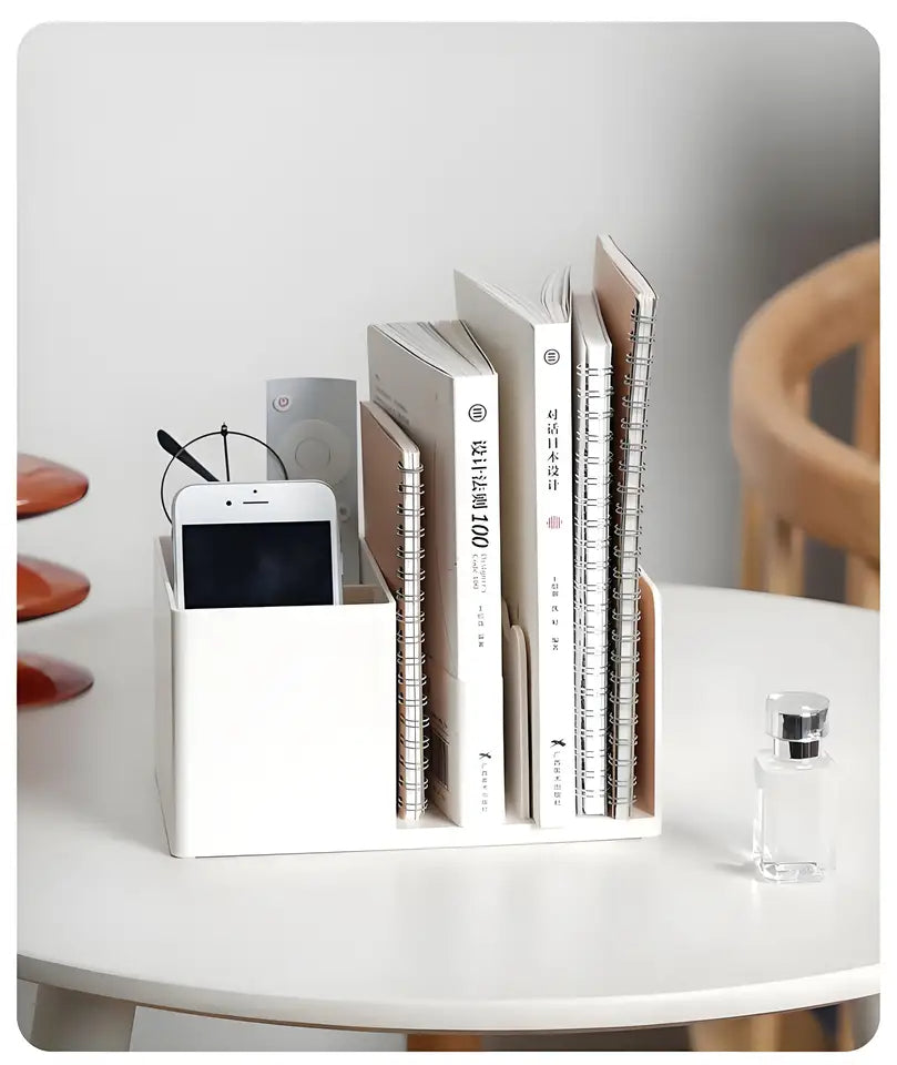 Drawer Desktop Pen Holder Storage Shelf Large Capacity