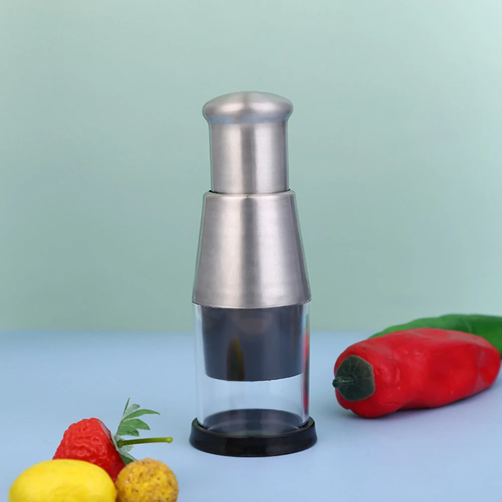 Kitchen Garlic Chopper Tool Stainless Steel Crusher