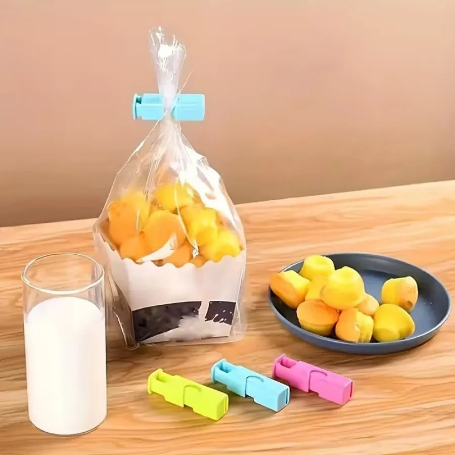Food Bag Clips 3 Pack Non-Slip Reusable Grips