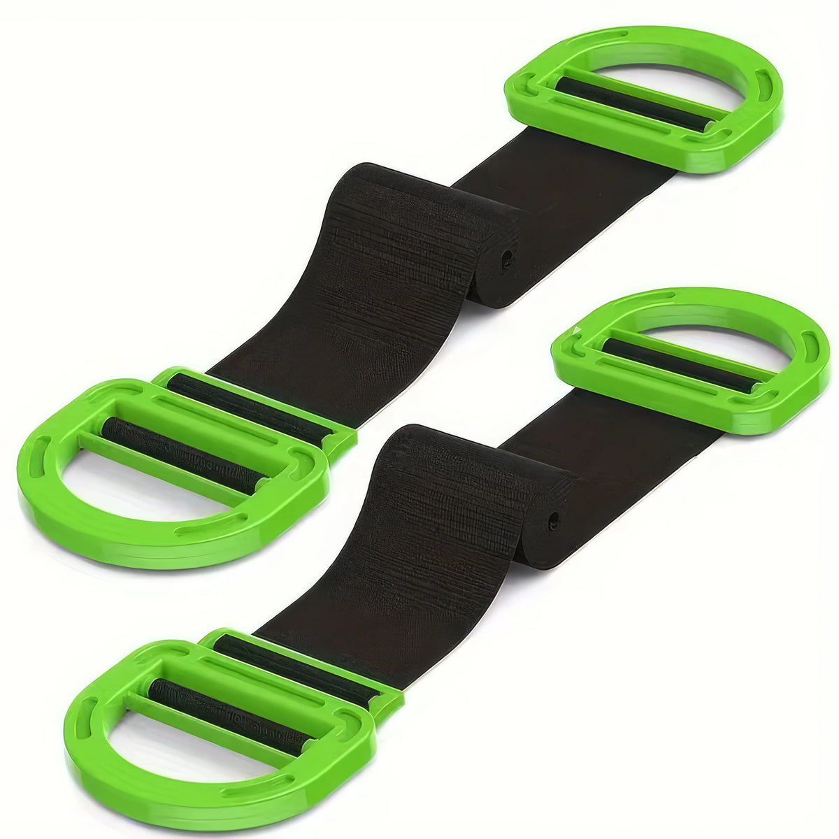 Adjustable Heavy-Duty Lifting Belt, Green Moving Strap for Furniture (Green)