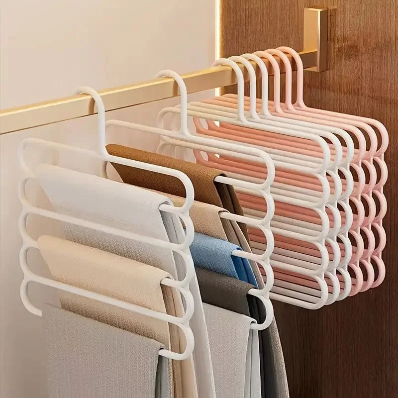 5-Tier Slim Storage Rack Small Space Rolling Organizer for Kitchen Pantry