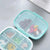 Portable Pill Storage Box 8 Grids for Tablets (Blue)