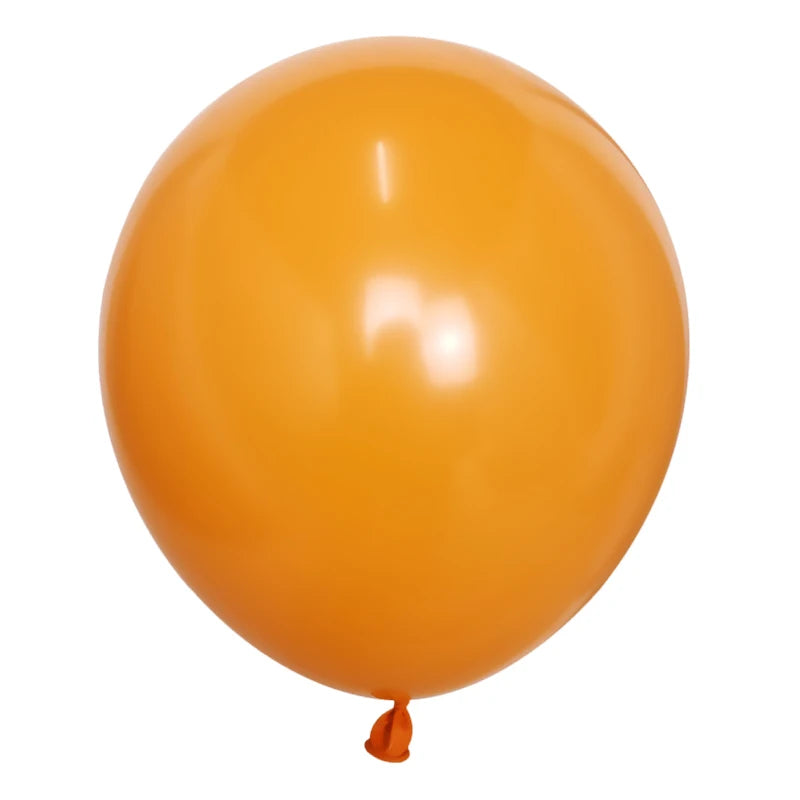 30pc Halloween Party Balloon Set 12 Inch Black Orange Latex Balloons