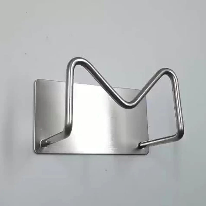 Adhesive Sponge Caddy for Kitchen Sink Under Cabinet or Wall Mount Organizer