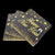 120pcs New Year Theme Disposable Paper Napkins Black Golden