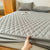 Throw Mattress Cover Waterproof Bed Fitted Sheet Mattress Protector (Gray)