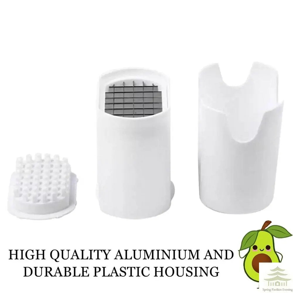 French Fry Cutter, Potato Slicer &amp; Vegetable Cutter, Rapid Food Chopper and Dicer Tool for Homemade Fries, Potatoes &amp; Vegetables, Kitchen Gadget
