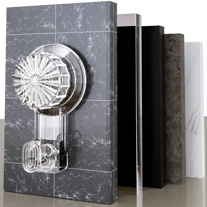 Heavy Duty Suction Cup Hooks Waterproof Storage Hangers for Bathroom and Kitchen (Gray)