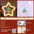 LED Christmas Tree Star Light Decoration For Window Door For Holiday