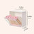 Plastic Wall Mounted Storage Boxes 4 Pack, Dustproof Bathroom Organizer for Cotton Swabs Makeup Adhesive Small Jewelry Holder Box