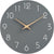 Wall Clock 14" Wall Clocks Battery Operated Silent Non-Ticking, Gray