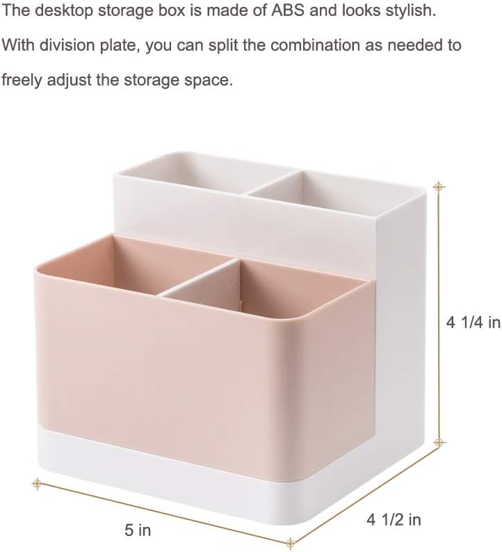 Desktop Storage Organizer Pencil Card Holder Box Container for Desk